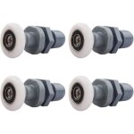Sollbry - roulettes porte de douche, roulette porte coulissante douche 4 pi�ces pour rouleau pour remplacement ...