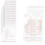 Sacs de stockage de lait maternel, 60 pices sacs de stockage de lait maternel capacit de 250 ml sac ...