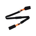 Sangle de ski et porte - btons, sangles de porte - ski rglables, sangles de ski rembourres pour quipement ...