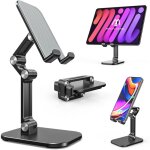 Support de tlphone rglable pour bureau - support de tlphone portable pliable, portable et durable ...