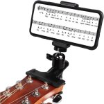 Sollbry support de tlphone pour tte de guitare basse, clip de support de diffusion en direct, compatible ...