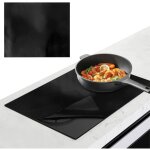 Sollbry tapis de cuisson en silicone pour plaque induction, 52x61cm plaque de protection pour plaque ... Sollbry tapis de cuisson en silicone pour plaque induction, 52x61cm plaque de protection pour plaque ...