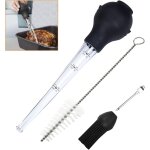 Sollbry - viande de seringue, poire  sauce poulet turquie barbecueavec brosse de nettoyage, pinceau ...