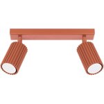 Sollux - plafonnier karbon aluminium 2xgu10 30cm