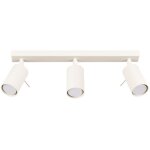 Sollux - plafonnier ring acier 3xgu10 45cm