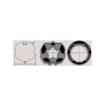 Jeu d'adaptation moteur pour lt 60 tube zf 80 somfy