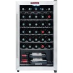 Ls34a - cave a vin la sommeliere 34 bouteilles vitree inox