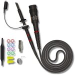 Sonde  clip pour oscilloscope p2200, 200mhz, sonde d'extrmit bnc entirement isole, 1x 10x