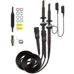 Sonde d'oscilloscope universelle avec kit d'accessoires, sondes � pince d'oscilloscope 200mhz avec kit ...