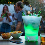 Sonice : bac � gla�ons led avec haut - parleur rechargeable