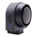 Sonnette de vlo 105 - 115 db, alarme antivol puissante, klaxon lectrique tanche avec tlcommande, ...
