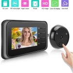 Sonnette vid�o jeffergarden de 2, 4 pouces avec vision nocturne, cam�ra num�rique lcd et objectif grand ...