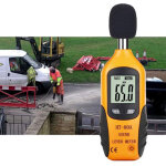 Sonom�tre professionnel 30 - 130dba - d�cibelm�tre avec �cran r�tro�clair� (pile incluse)