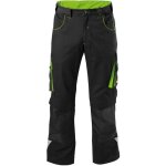 Pantalon fortis h 24. noir / vert citron. gr. 48