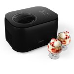 Sorbeti�re klarstein frostfusion : 1l sorbeti�re & yaourti�re, compresseur int�gr�, �cran led tactile, ...