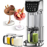 Sorbeti�re machine � granit� 12 en 1 - icytreat - capacit� 1, 6l - machine � glace - affichage led - ...