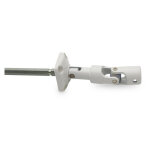 Store menuiserie - sortie de caisson blanc, 6 pans de 7, l. 175mm, volet roulant  manivelle