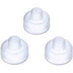 Sos accessoire lot de 3 capuchons blanc sicomatic pour cocotte - minute� silit 2150047674