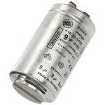 Sos accessoire condensateur 9mf pour s�che - linge 1250020227 aeg, altus, ariston hotpoint, arthur martin ...