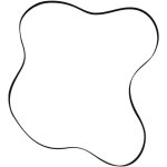 Sos accessoire courroie 1992h7 pour sche - linge 481935828002 bauknecht, bosch, constructa, gaggenau, ...