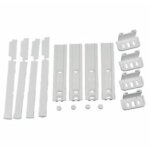 Sos accessoire ensemble glissi�res de porte pour r�frig�rateur, cong�lateur 481231019131, c00312150 aeg, ...