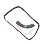 Sos accessoire joint de porte pour four, cuisini�re c00111687, 482000022818 ariston hotpoint, daewoo, ...
