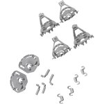 Sos accessoire paliers de fixation panier inf�rieur pour lave - vaisselle 00418675 balay, bosch, gaggenau, ...