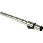 Sos accessoire tube t�lescopique acier inox chrom� 32 mm pour aspirateur 24un01