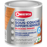 Sous - couche supports sensibles owatrol blocking primer 0. 5 litre
