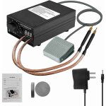 Soudeur par points r�glable pour batteries 8000w, soudeuse � point portable 0, 1 - 0, 3mm avec double ...