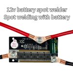 Soudeuse par points de stockage d'�nergie de batterie portable 12 � 14, 6 v 90 � 150 a 4 vitesses de ...