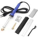 Soudure plastique air chaud avec b�ton, tissu renforc�, 40 baguette de soudage + treillis en acier, set ...