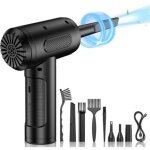 Soufflette air comprim�, 3 vitesses 91000 tr / min bombe air sec souffleur pc, depoussierant ordinateur ...