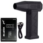 Souffleur air comprim, 130000 tr / min de souffleur pc avec batterie 8000mah, 3 vitesses souffleur voiture ...