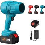 Souffleur � jet turbo, d�poussi�reur � air super puissant turbo sans fil, mini souffleur de poussi�re ...