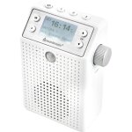 Dab60we radio prise de courant dab + , fm bluetooth, usb fonction mains libres, avec microphone, protg ...