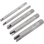 Sourcing map extracteurs de taraud ensemble m5 - m12 / 8 - 10 - 1 / 2' (m�trique / pouce) 3 / 4 cannelures ...