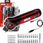 Tournevis sans fil skil 4v 2714 ga + accessoires (mallette de transport)