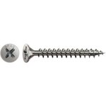 Vis express - spax vis bois 4cut tte fraise tf pozi 2 inox a2 5x70 filete sur 61 - 1 piece