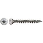 Spax - vis � bois t�te frais�e bomb�e tfb t - star torx t20 4x40 filetage total inox a2 - 30 pi�ces