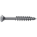 Spax ? vis � bois torx frais�e 4 x 45 mm ? filetage partiel pour mdf ? bo�te de 200 ? protection galvanis�e ...