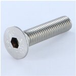 Spax - vis m�taux inox a2 fhc t�te frais�e empreinte hexagonale creuse cl� de 6 hc6 m10x25 filetage total ...