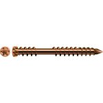 Spax - vis pour terrasse, 5 x 60 mm, 100 pi�ces, filet de fixation, t�te cylindrique, t - star plus t25, ...