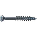 Spax - vis a tete fraisee � wirox� avec tete fraisee filetage partiel diam 3, 5 x 40 mm, 200 pcs
