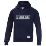 Sparco hoodie frame sweat - shirt homme bleu marine avec capuche taille xxl en coton avec col inte'rieur ...