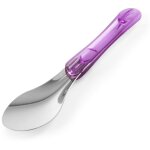 Spatule � glace en acier avec manche en tritan violet hendi 755839