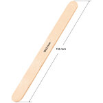 Spatule moyenne en bois 114 x 10 x 2 mm - 100 pi�ces