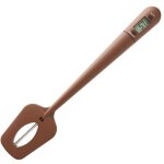 Spatule num�rique avec thermom�tre, spatule de cuisine en silicone avec thermom�tre, surveillance pr�cise ...
