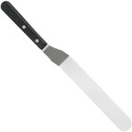 Spatule p�tissi�re coud�e pour �taler la p�te � cr�me 200 mm hendi 840948
