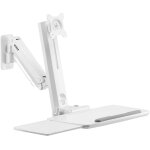 Speaka professional - sp - mm - 950 simple support mural pour cran superposs, avec panneau porte - ...